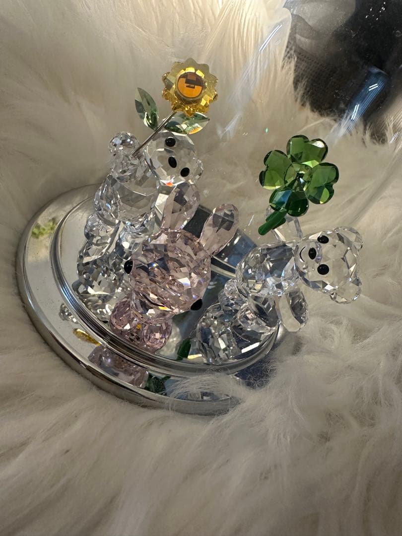 スワロフスキー置物3点セット