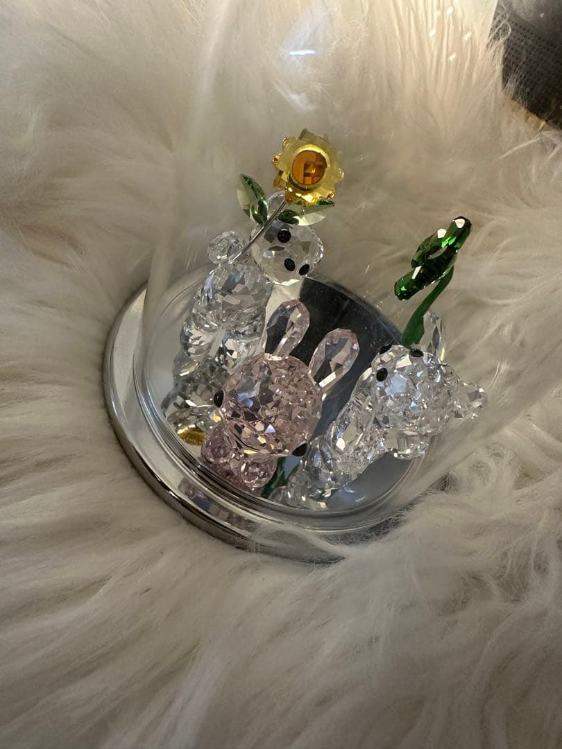 スワロフスキー置物3点セット