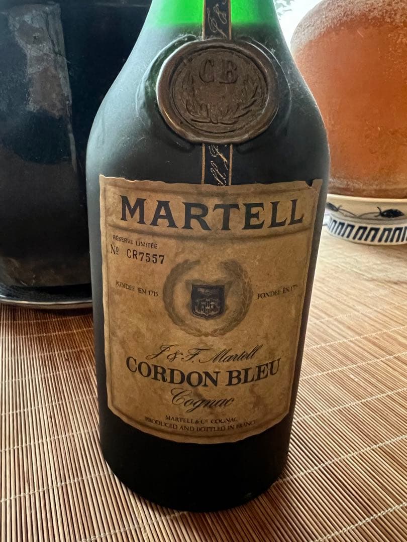 MARTELLコルドンブルー 旧ラベル フロスティボトル 700ml 箱なし