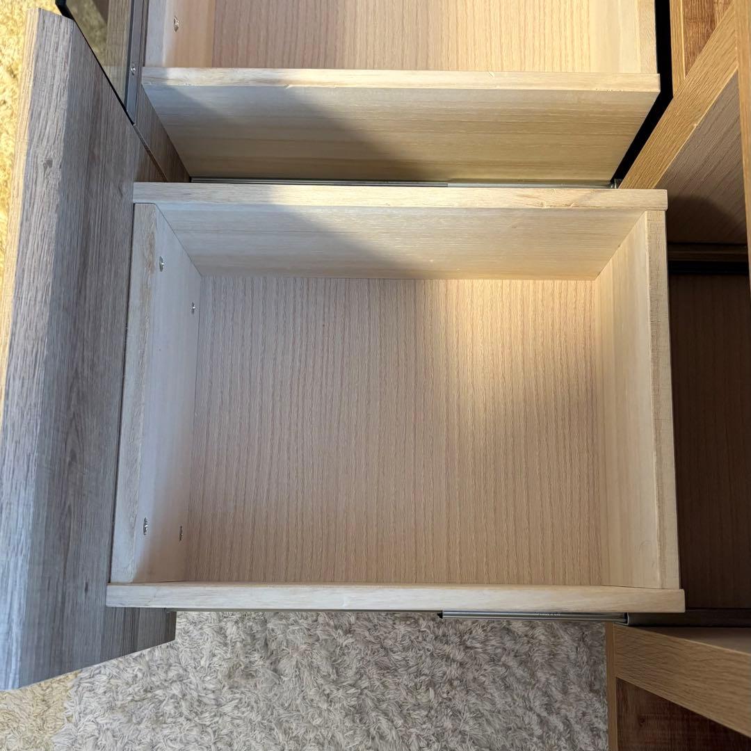 MOKU テレビ台 幅150cm ナチュラル　ウッド