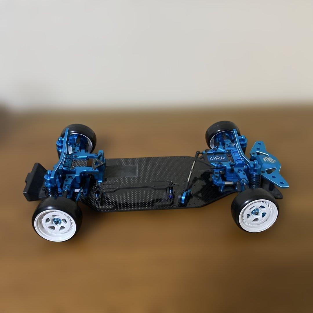 R3house URK カーボンシャーシ ラジコンgrk3希少ライトブルー