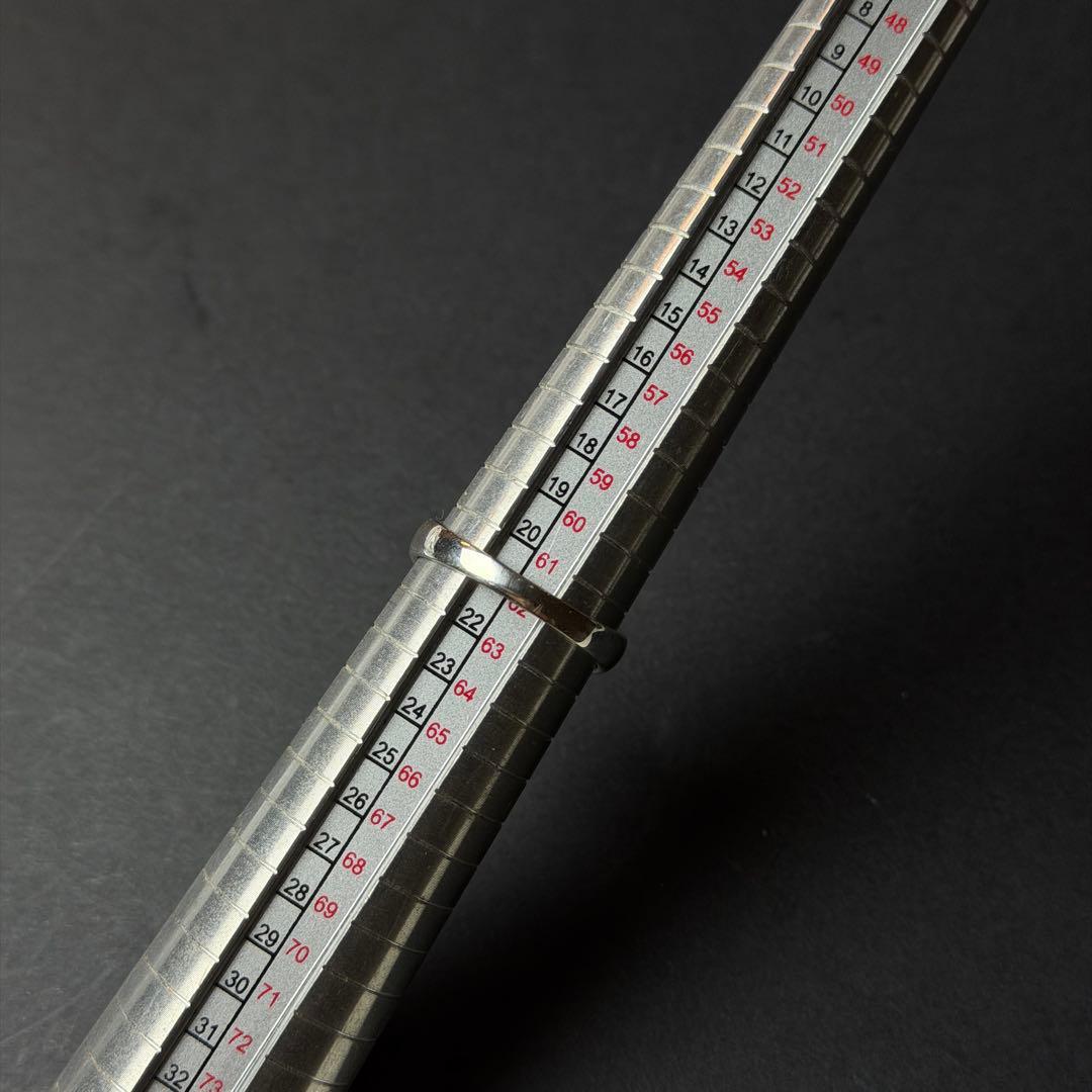 シルバー925 silver エリザベス女王リング/軽研磨仕上げ/21号