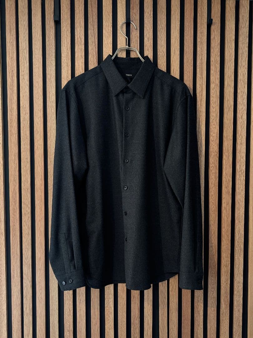 Theory ウール シャツ Wool PL Flannel Irving