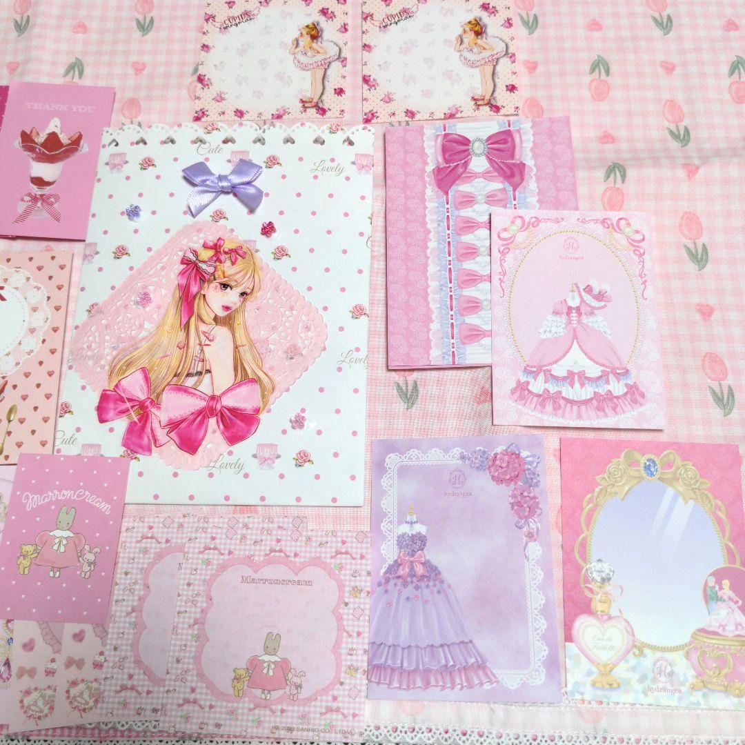 Gun様ご確認用❤ピンクメモ❤プリンセス＆ガーリーガール可愛いバラメモ#692