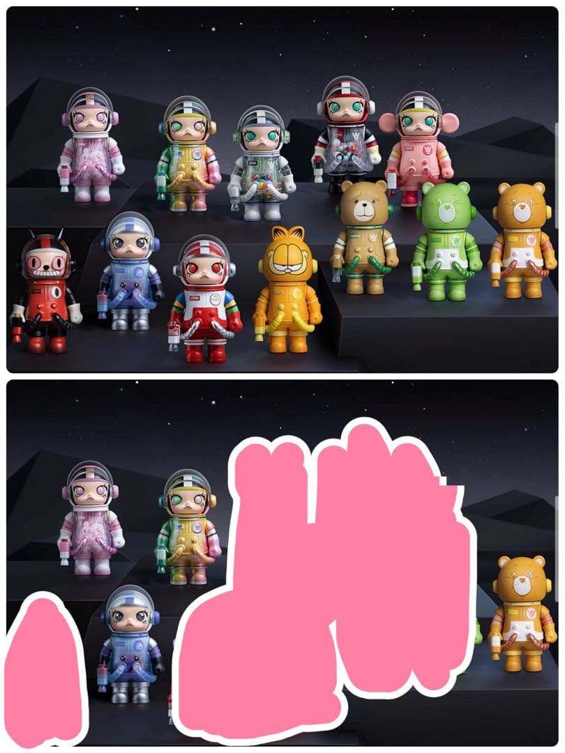 その他 POP MART MEGA SPACE MOLLY 100%