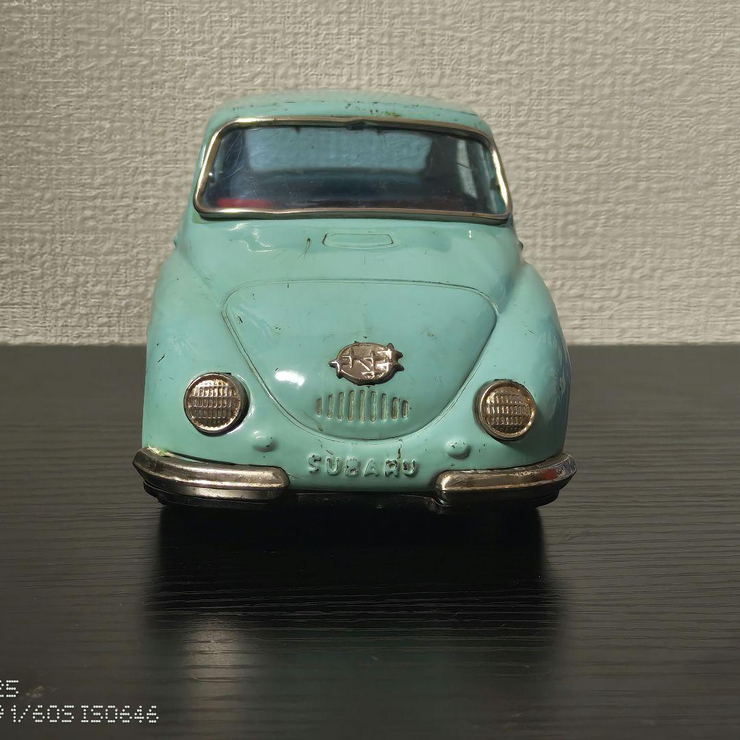 BANDAI　バンダイ　SUBARU　スバル360　左ハンドル　ブリキ　箱なし
