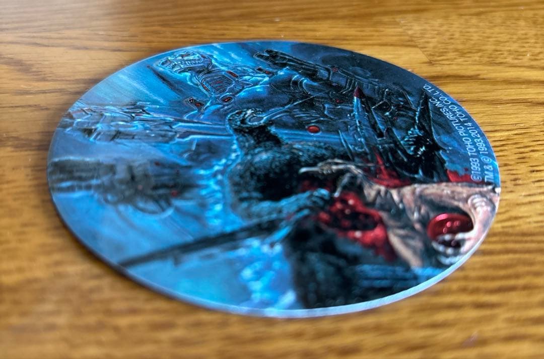 （レア）ゴジラ新彫金マグネット3点セット 平成ゴジラVSシリーズ