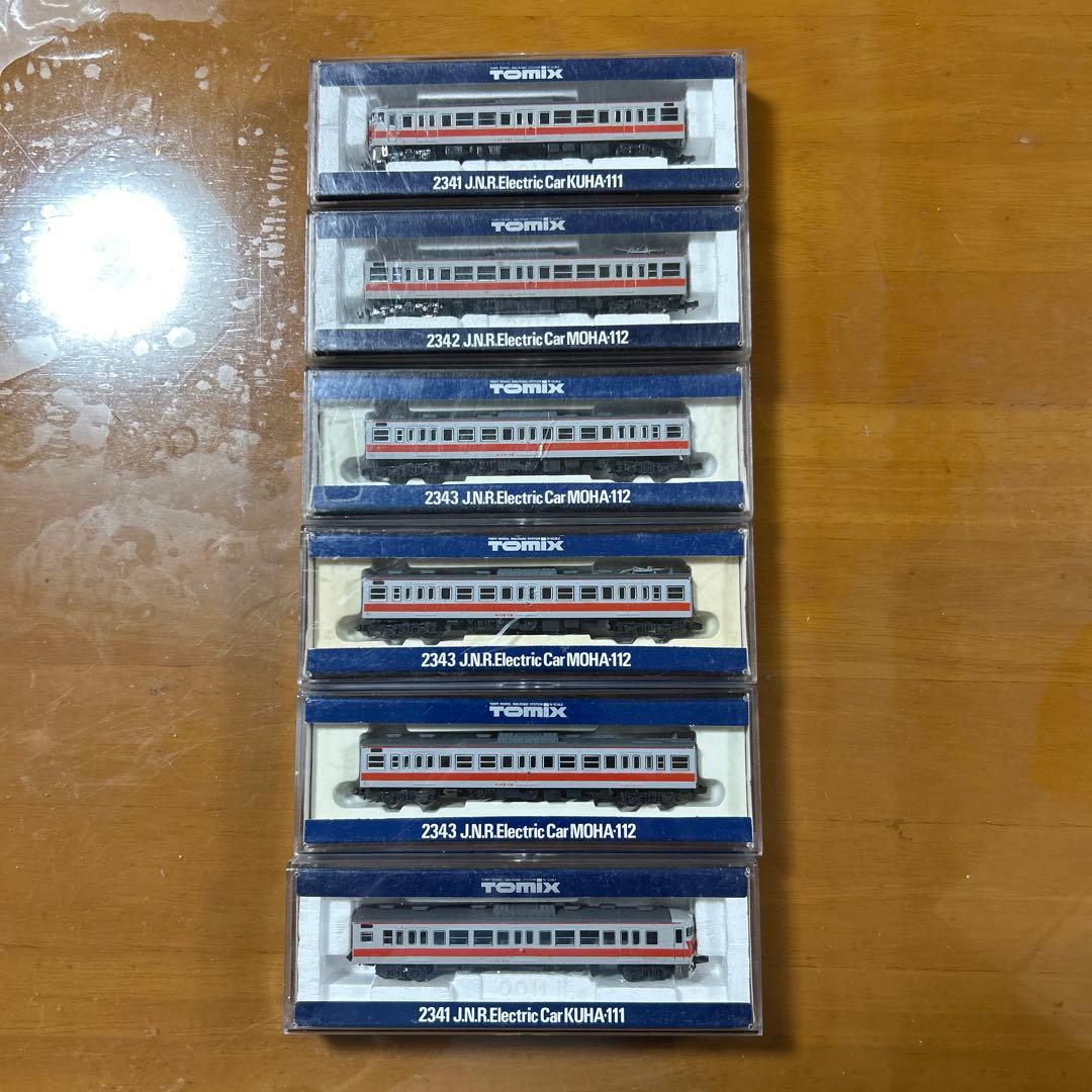 TOMIX JNR Electric Car Nゲージ 6両セット