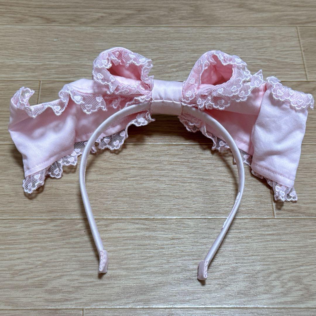 レア！　Angelic Pretty Sweetくるりんカチューシャ ピンク