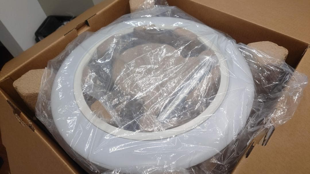 ドウシシャ サーキュライト スイングシーリング 12畳 DCC-SW12EV