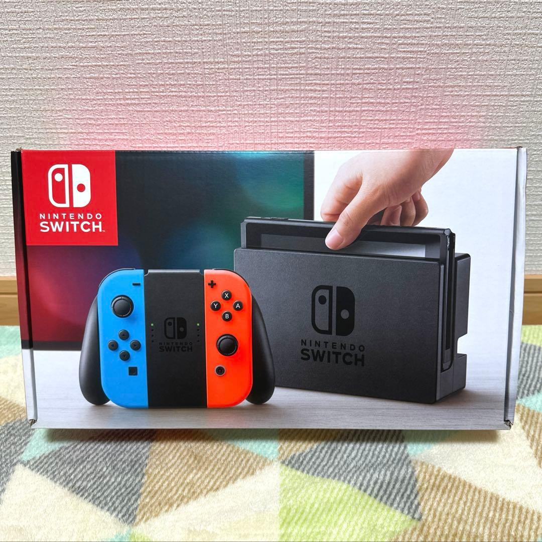 Nintendo Switch 本体 ネオンブルー/ネオンレッド※箱付き