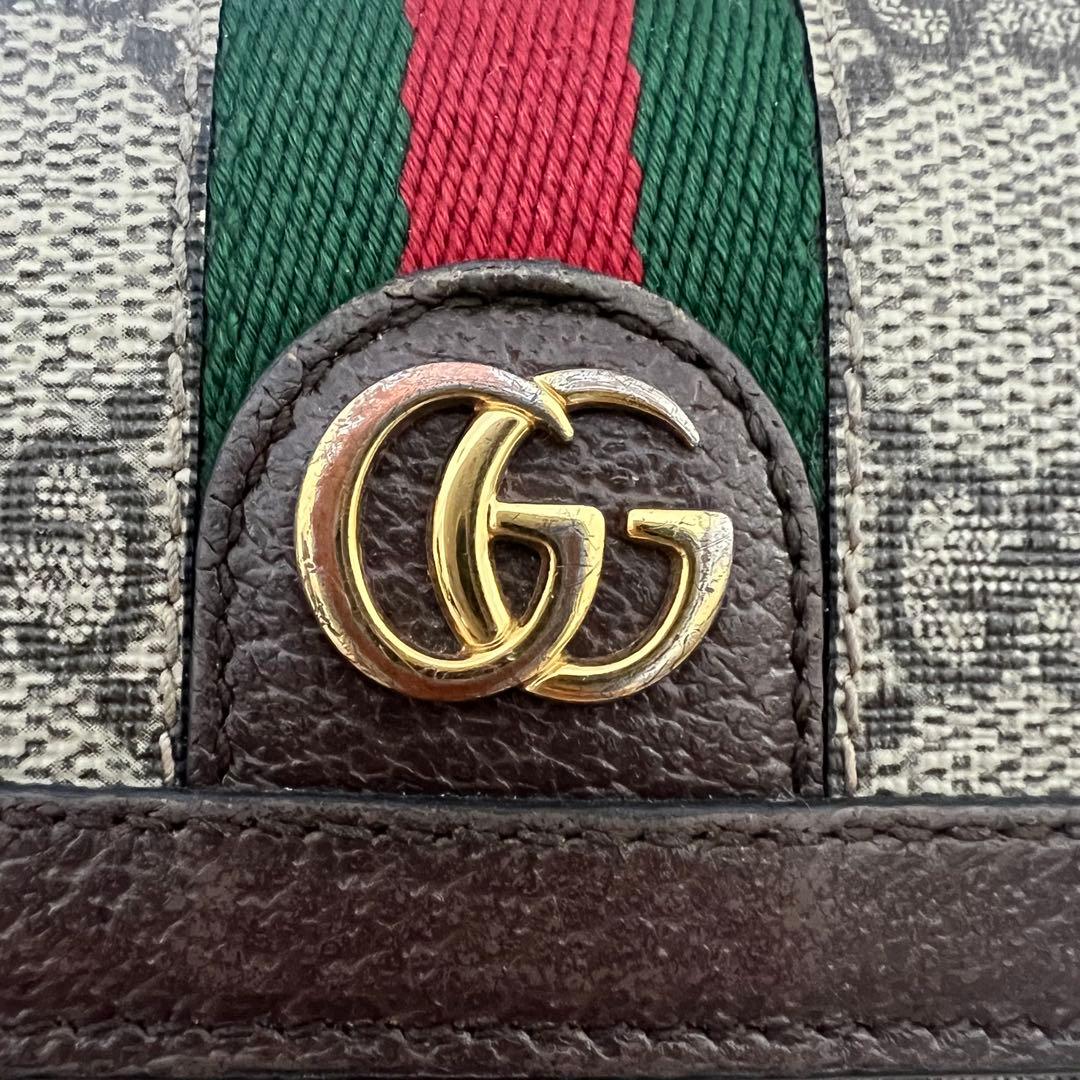 kit@o 　GUCCI 三つ折り財布 GG