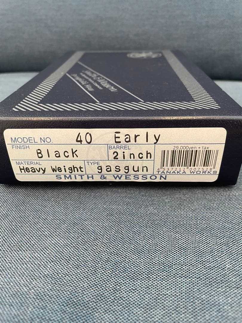 タナカワークス　SMITH & WESSON 40 Early ガスガン