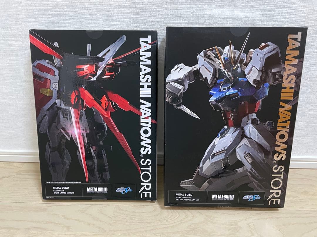 魂ネイションズストア限定 ストライクガンダム& エールストライカーセット