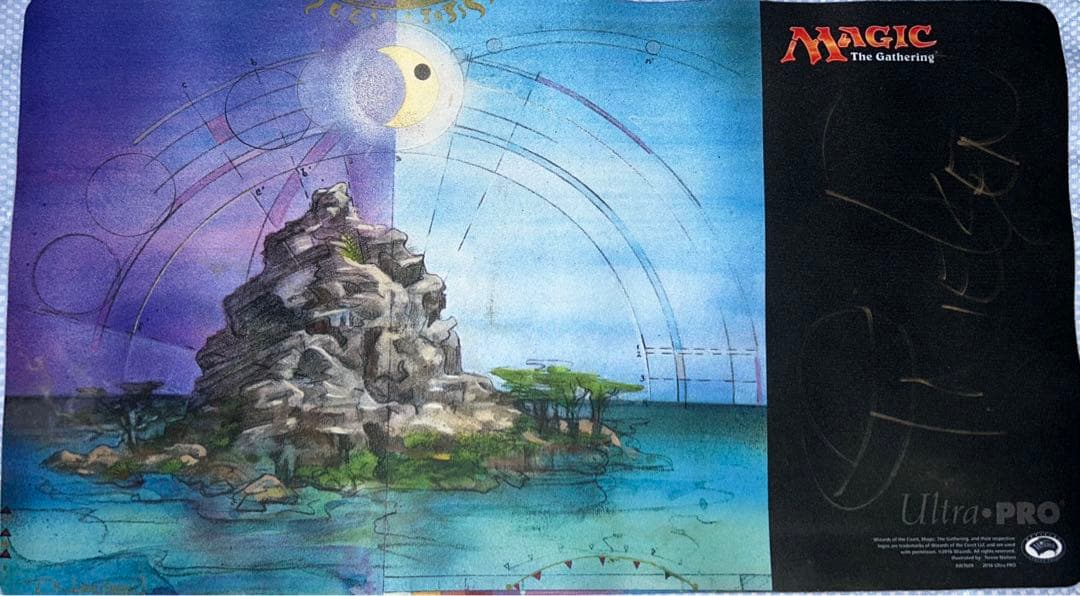 Terese Nielsenサインguruland 島プレイマット