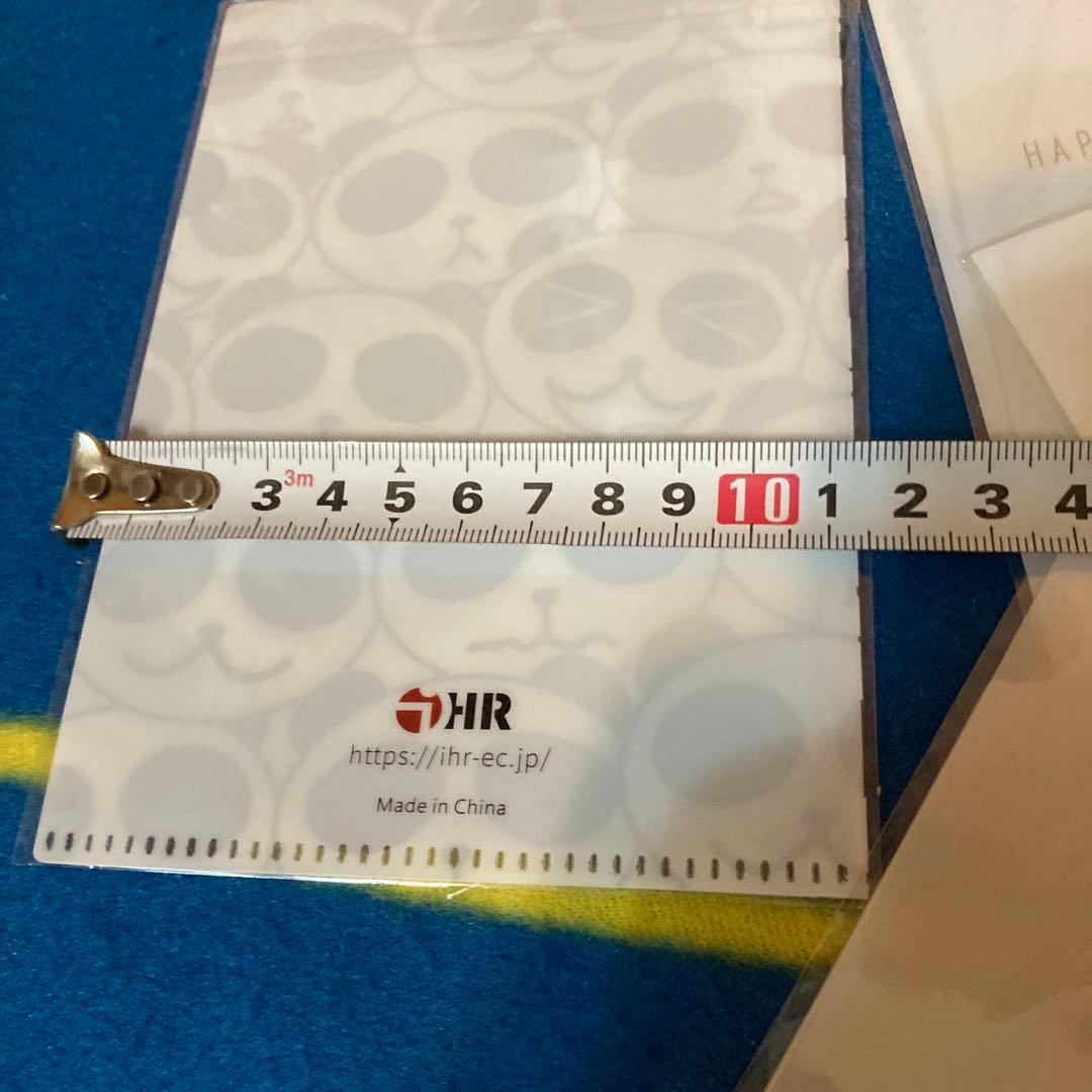 クリアファイル　パンダ　5点セット　ハガキサイズ　新品未使用