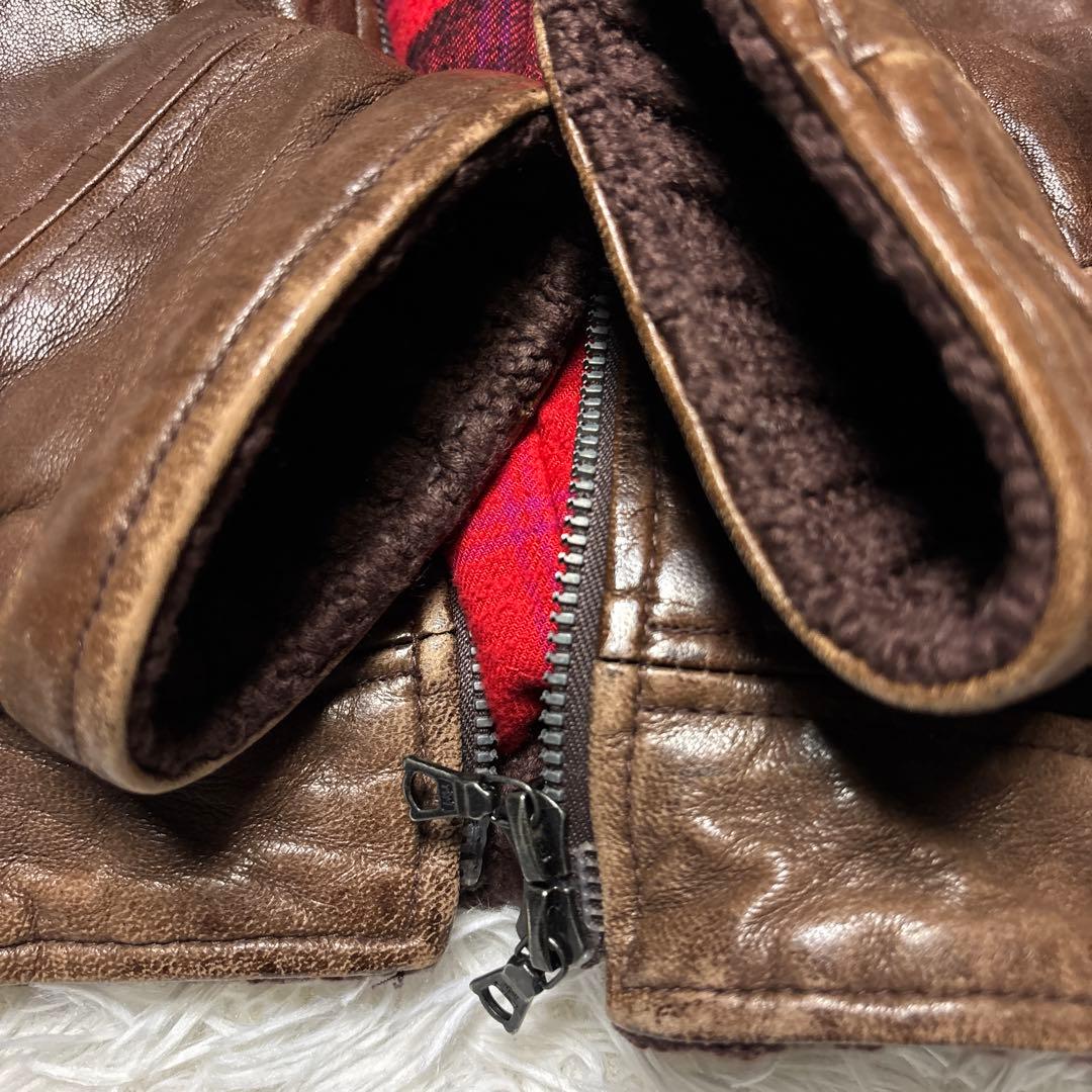 トゥモローランド 裏地チェック ラムレザー ライダース 2着セット 本革 お得