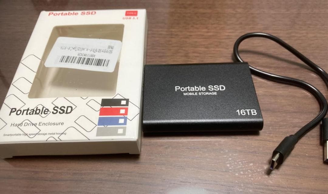 外付け SSD 16TB 高速転送 USB【PS4 PS5 Win Mac 】