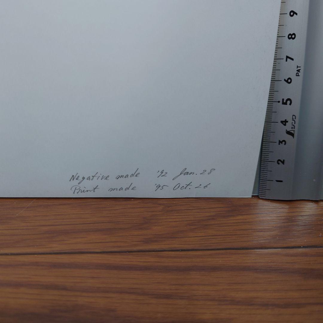 銀塩プリント・一点のみ　井上治（Osamu Inoue）フォトアート作品　静物