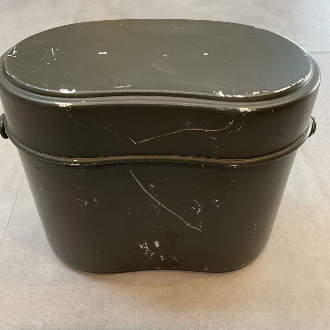 陸上自衛隊 1型戦闘飯盒　桜Qマーク　官給品　1956年製 ビンテージ　美品