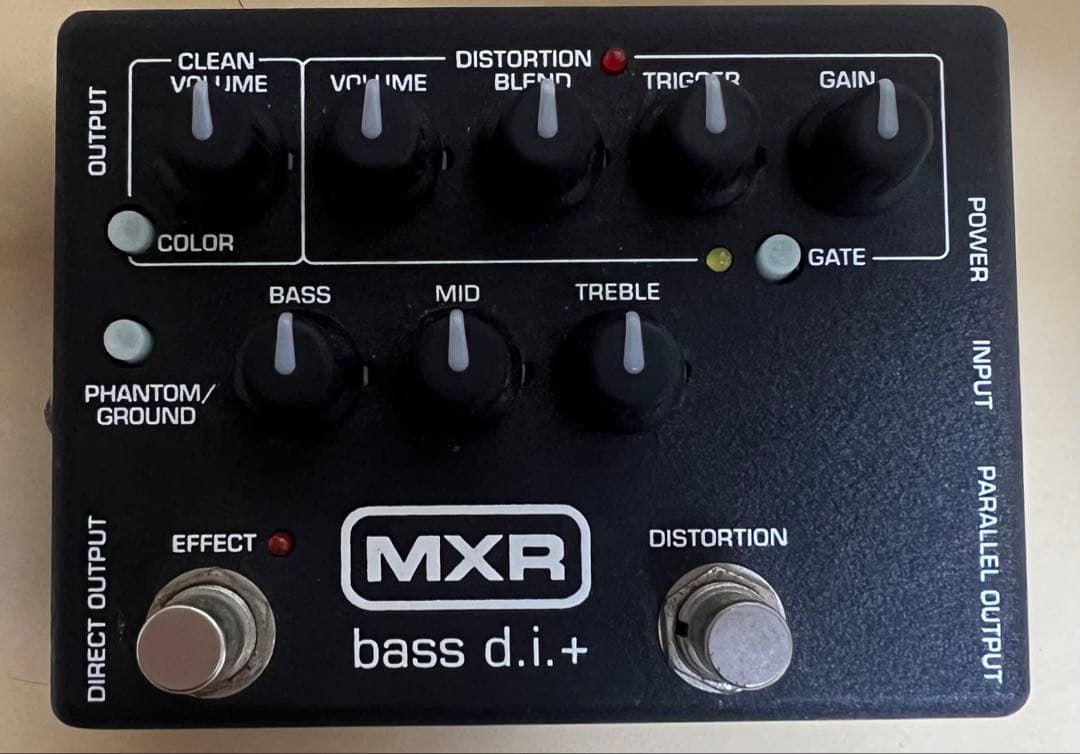 1/2まで限定割引　MXR bass d.i.+ ベースエフェクター
