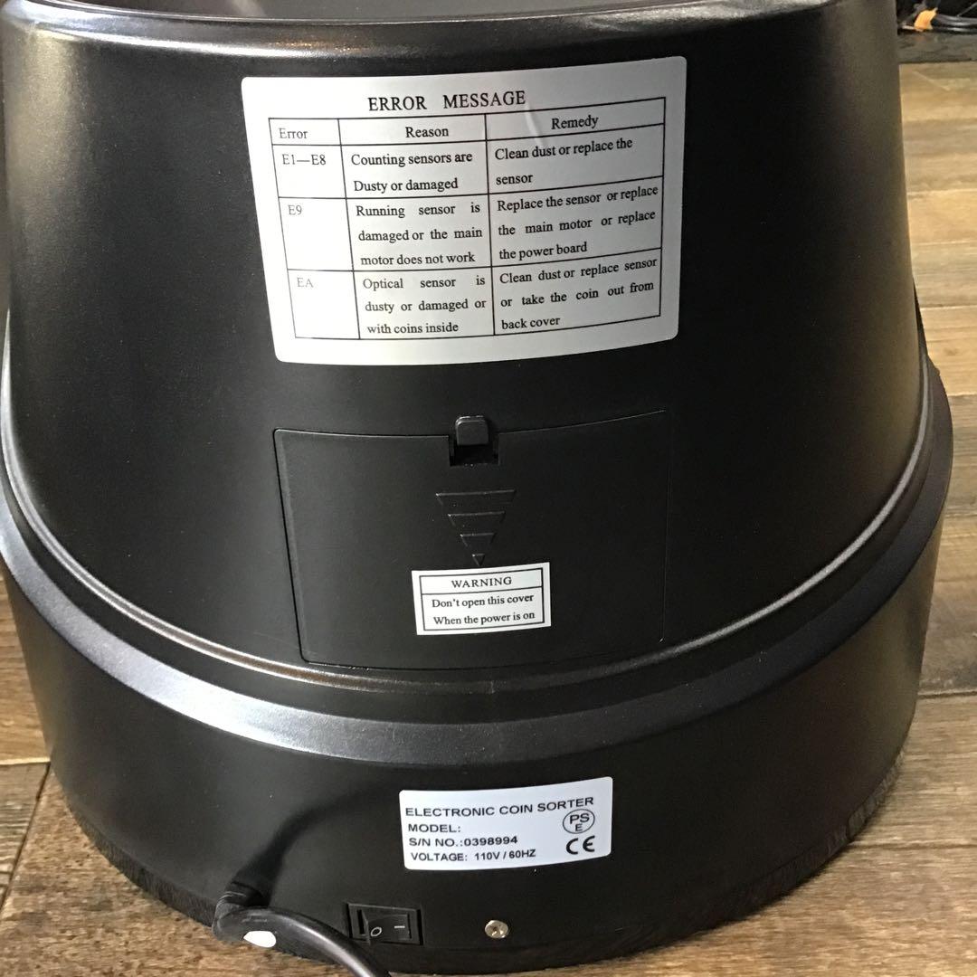電動オートカウンター　Coin Sorter　取説有　箱付き　動作確認済み