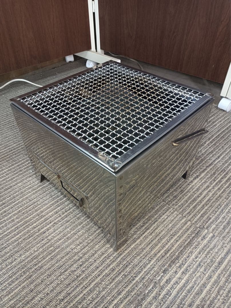 ［八3242］MY 網走刑務所製作 BBQコンロ　焼肉コンロ