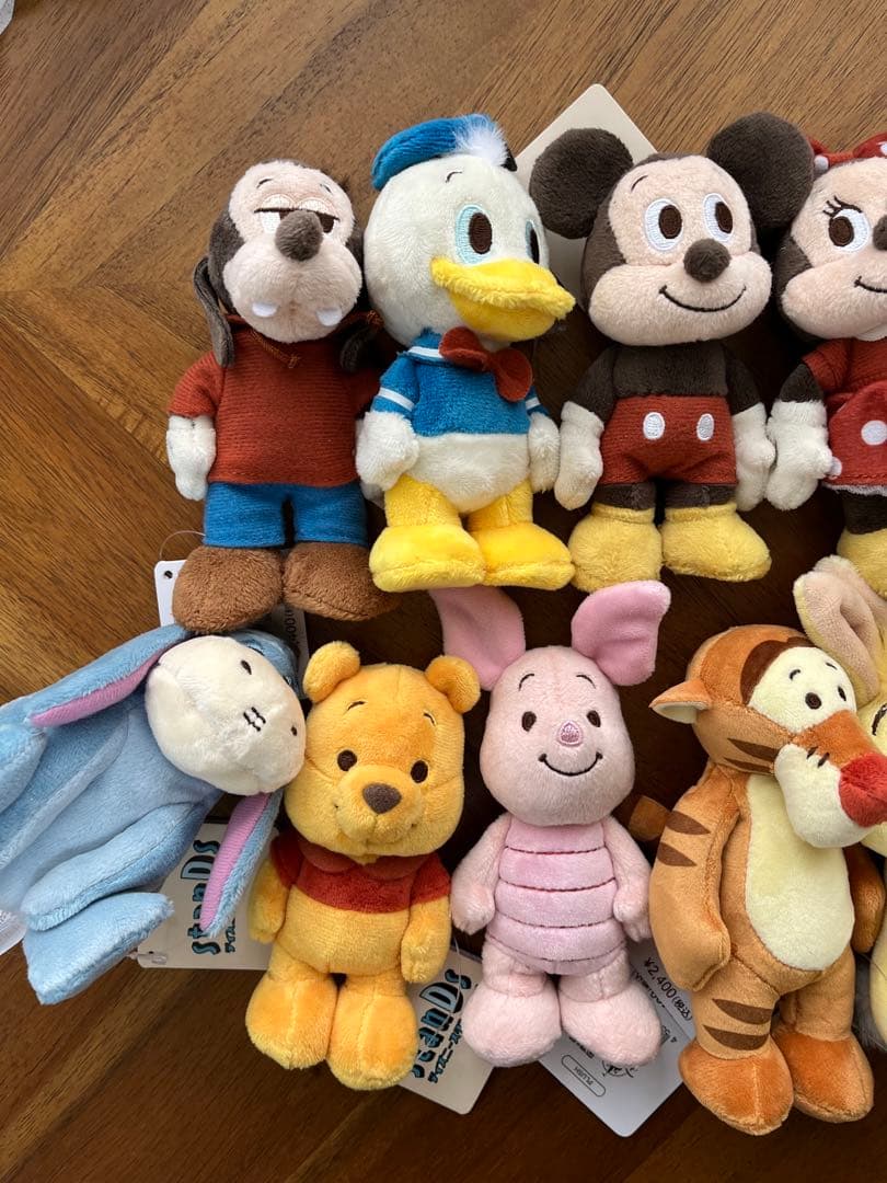 ディズニー　スタンディーズ　ディズニーストア　ぬいぐるみ　コンプリート