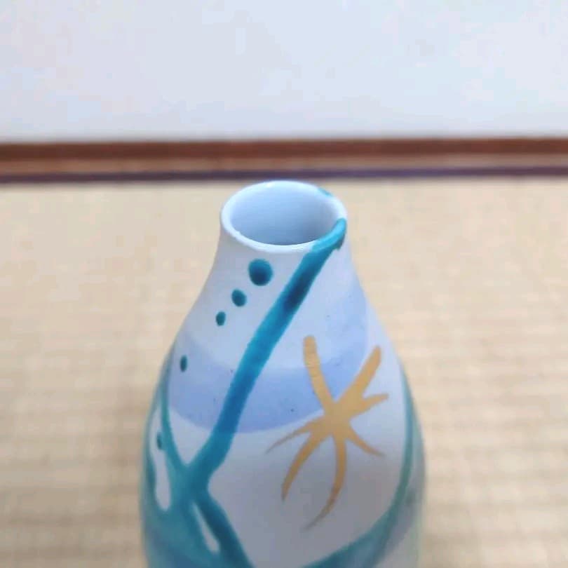 四代徳田八十吉 徳田順子 翔 花瓶 共箱