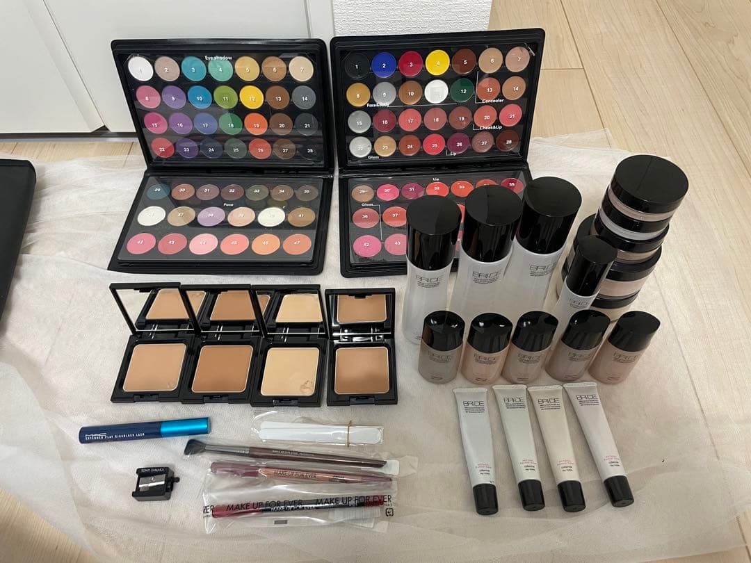 プロ用メイク道具 メイク検定 美容学生教材 ブリディエセット