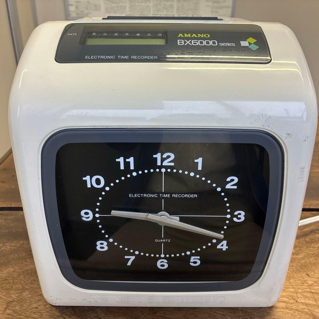 ￼タイムレコーダー(AMANO BX6000)