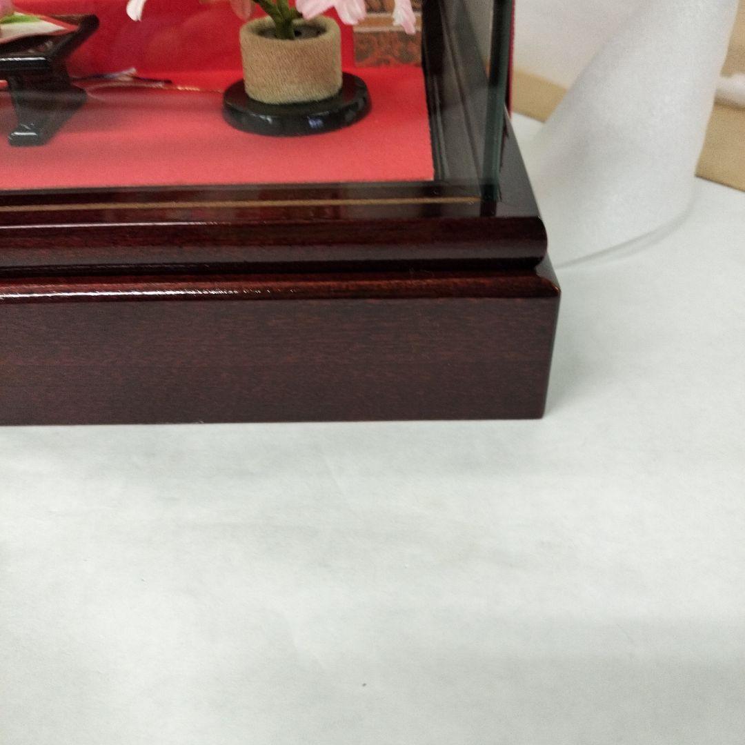 ガラスケース入り親王雛人形