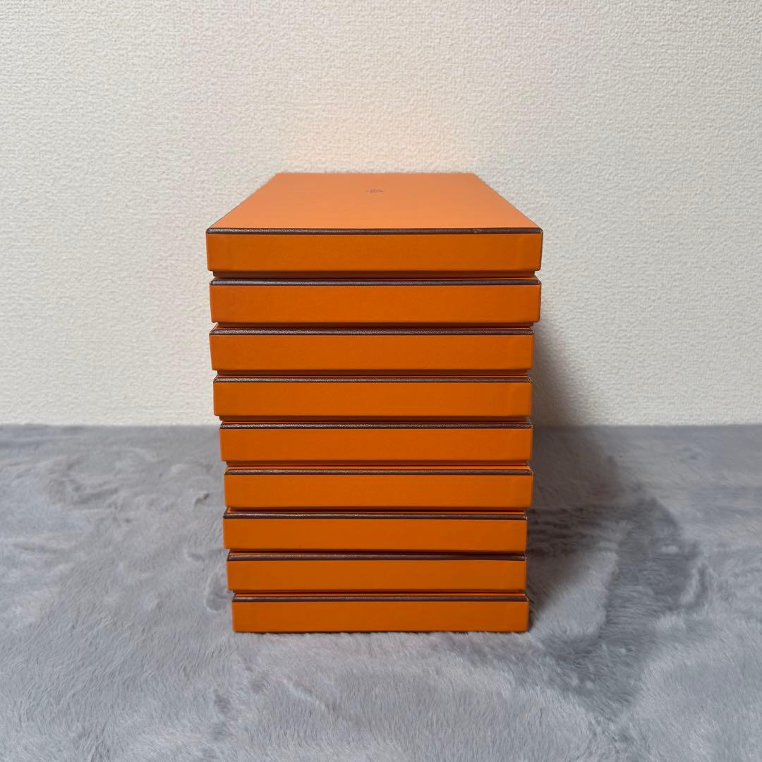【美品】エルメス HERMES 空箱 カシシル 9個セット
