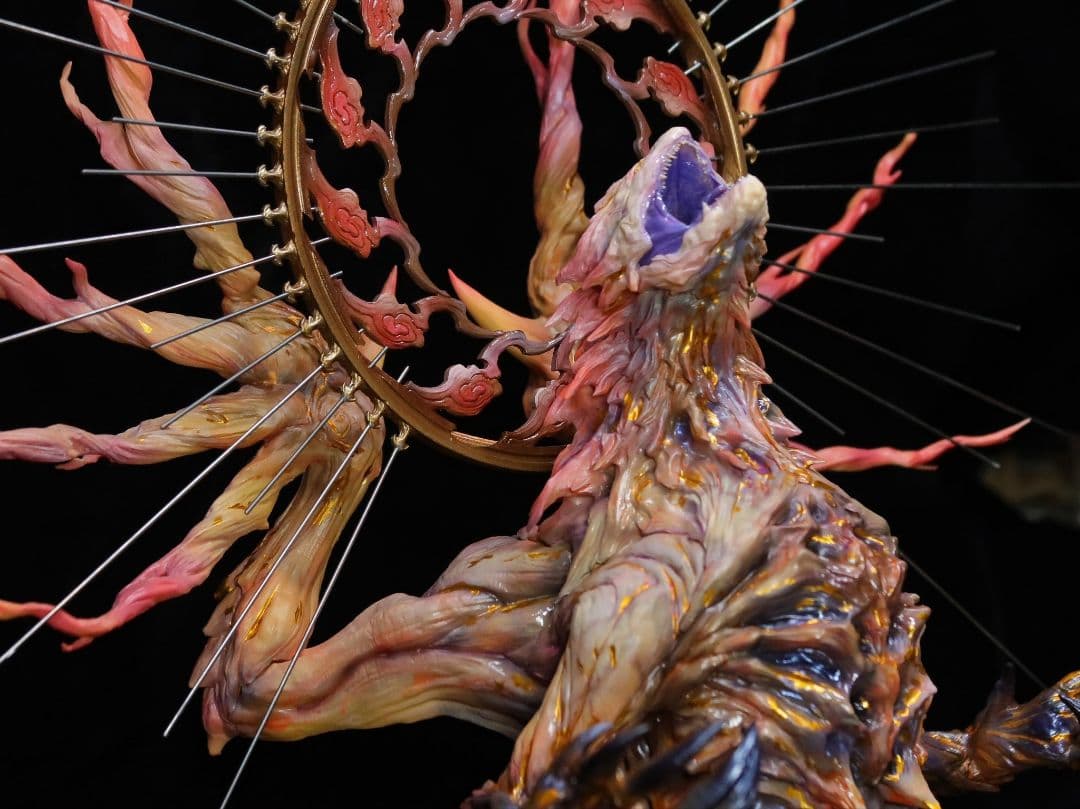 「秘密結社536」地啼龍アンイシュワルダ　ガレージキット モンスターハンター