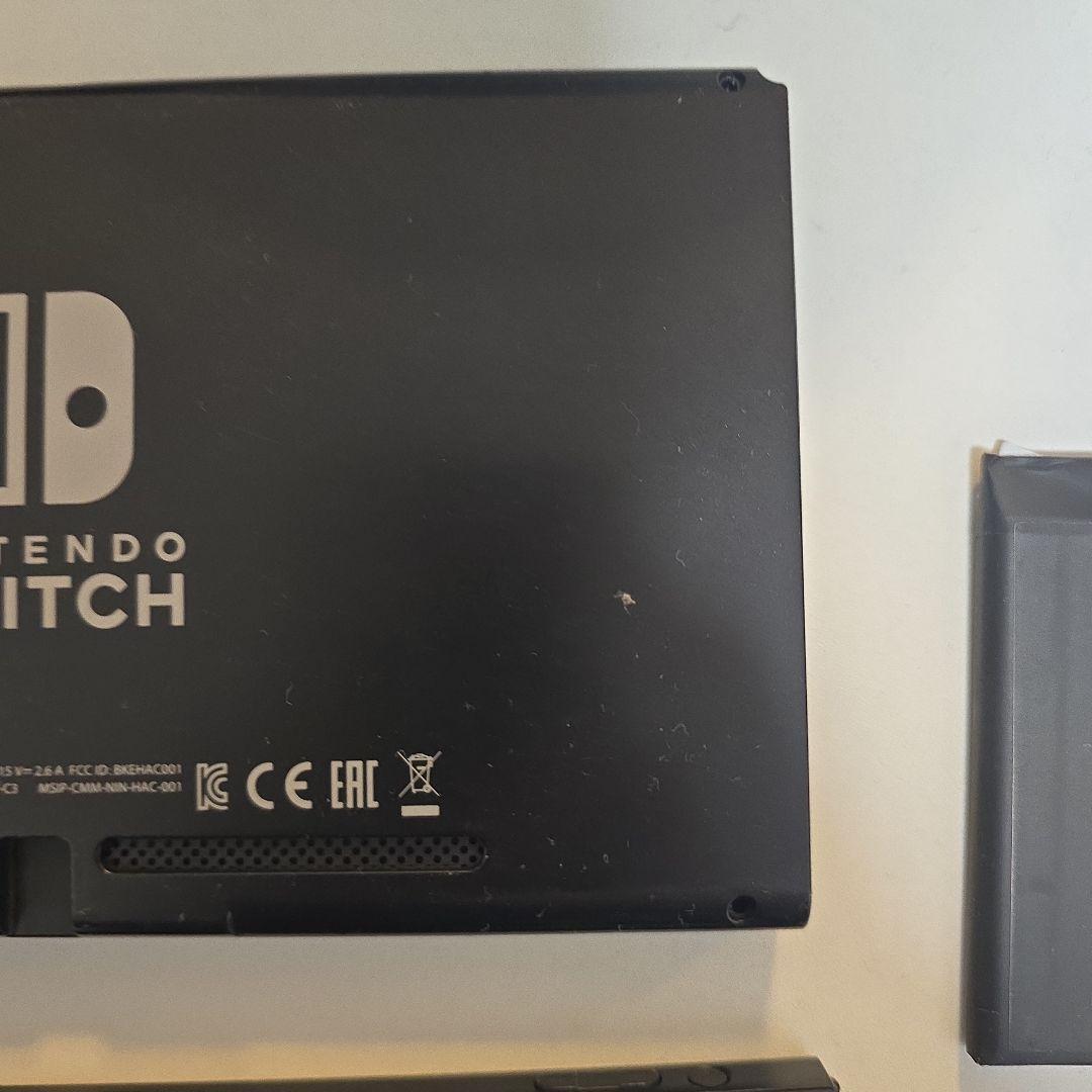 d*3様 【ジャンク品】Nintendo Switch 本体 透明ジョイコン バ