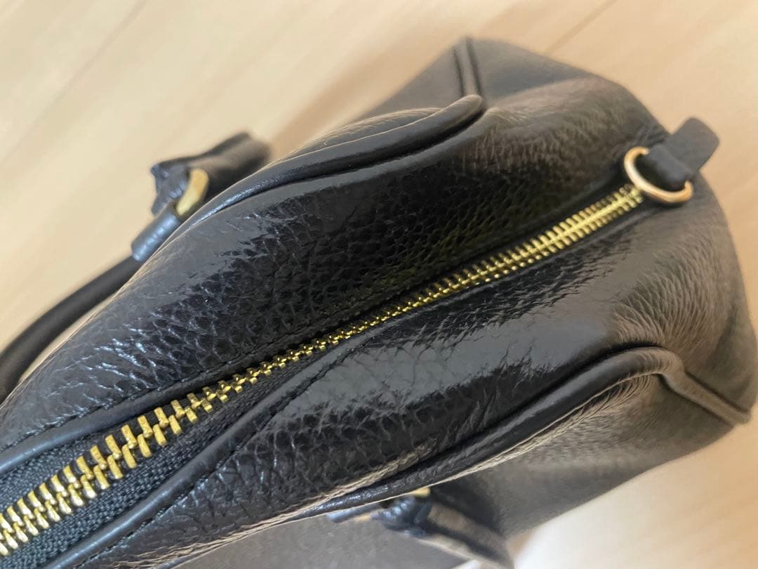 christian villaクリスチャンヴィラ ボストンバッグ ブラック