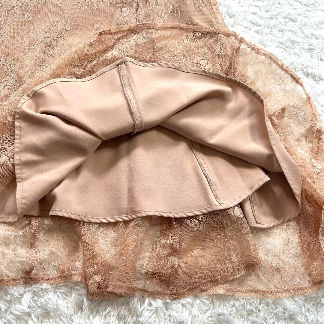 【前後2way】　Dorry Doll　ボレロレイヤーレースドレス　ピンク　S