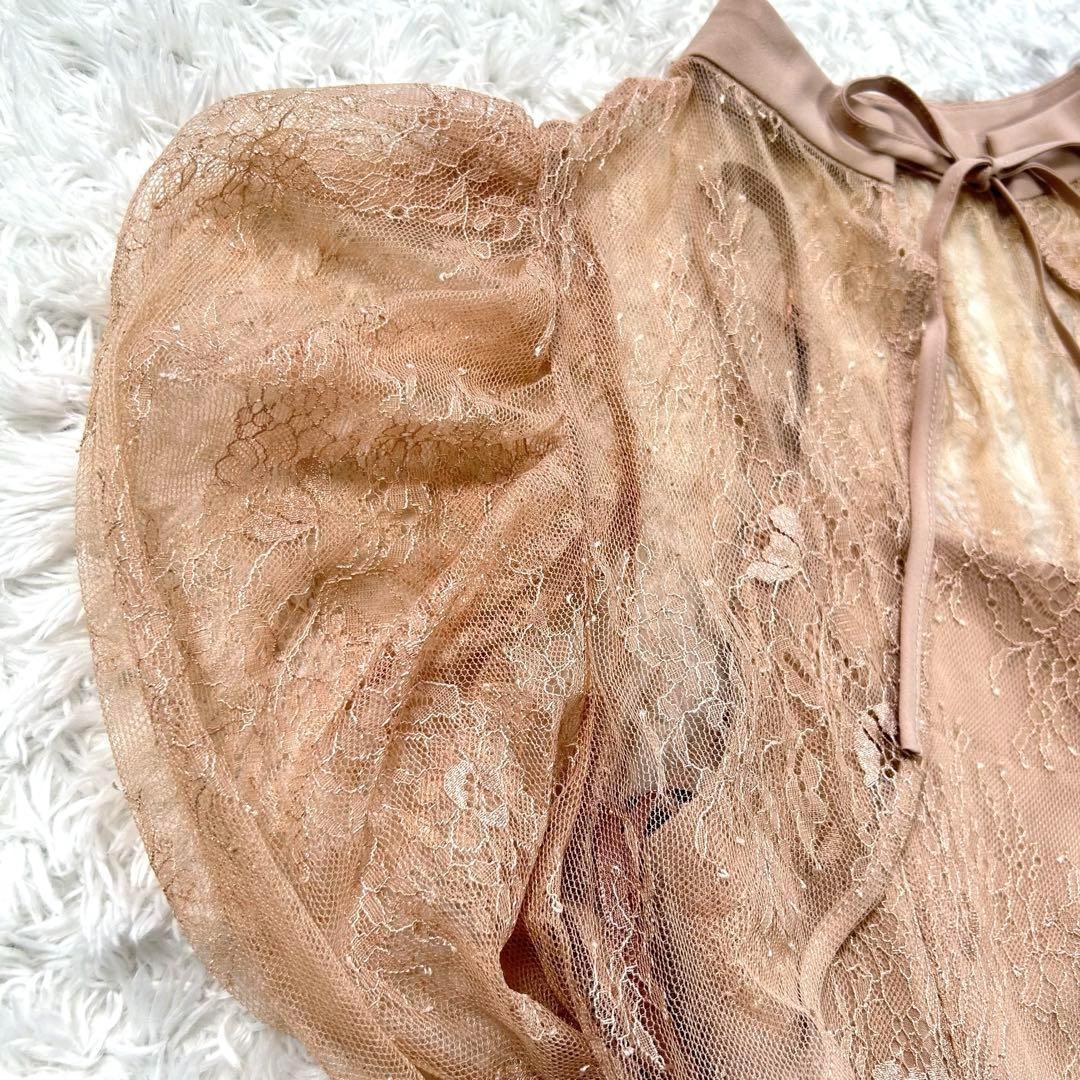 【前後2way】　Dorry Doll　ボレロレイヤーレースドレス　ピンク　S