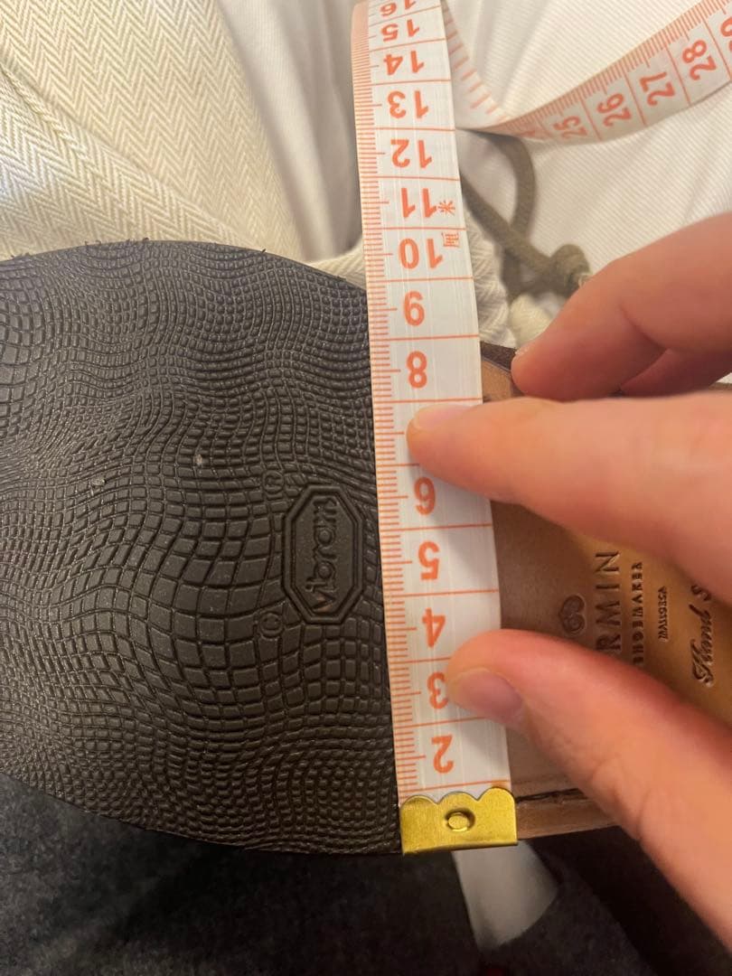 CARMINA ブラウン スエード モカシン 6H