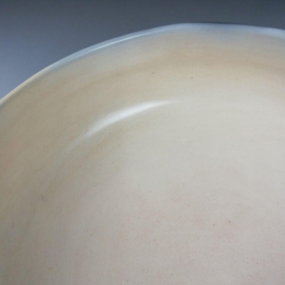 Ｔ８２０　灰器　『雲華焼』『桂窯　寄神崇白 造』　共箱　茶道具