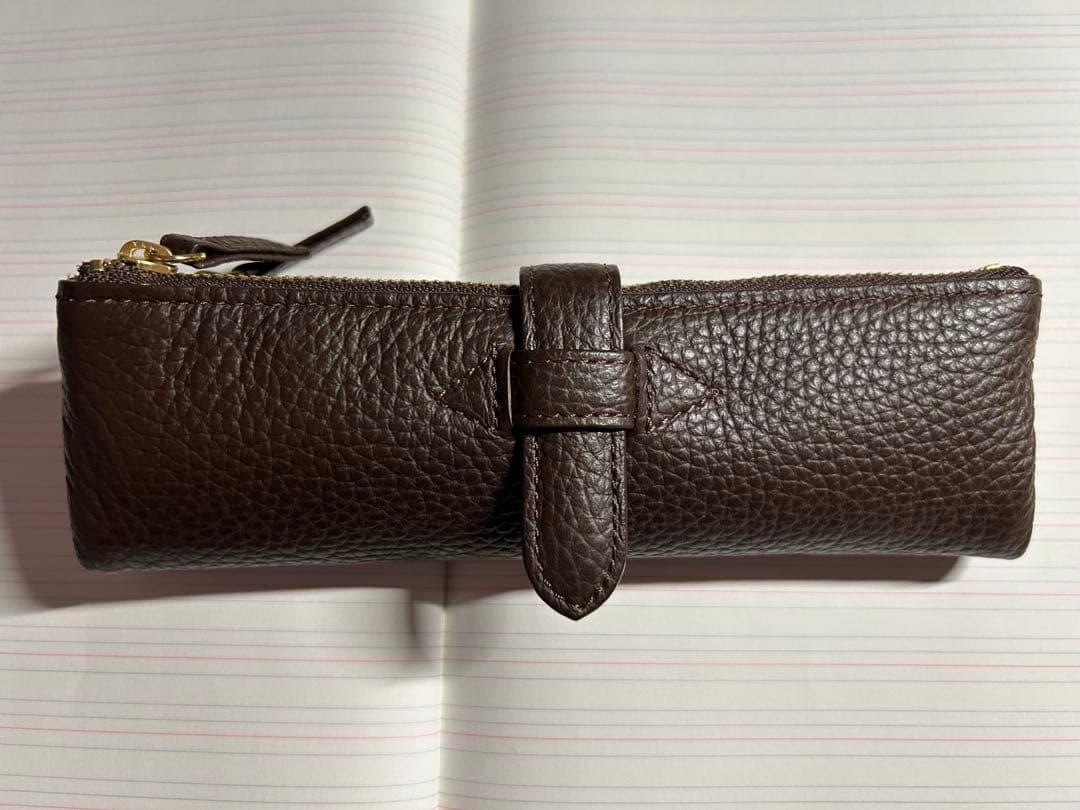 ともこ ルポペンケース 復刻版 ダークブラウン Cカンパニー