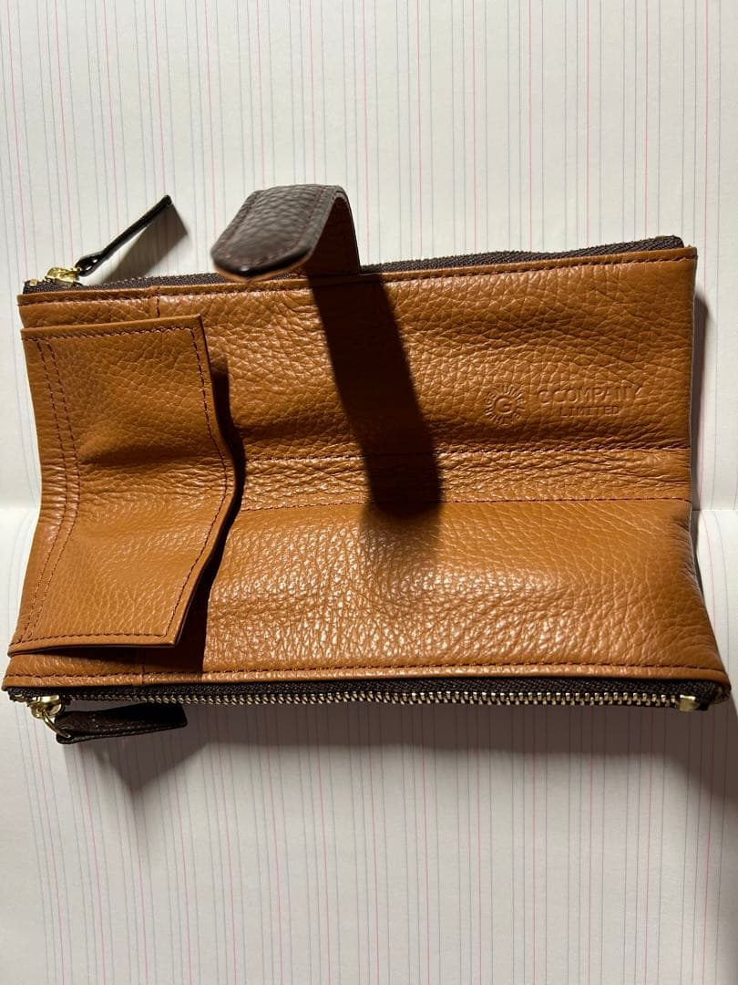 ともこ ルポペンケース 復刻版 ダークブラウン Cカンパニー