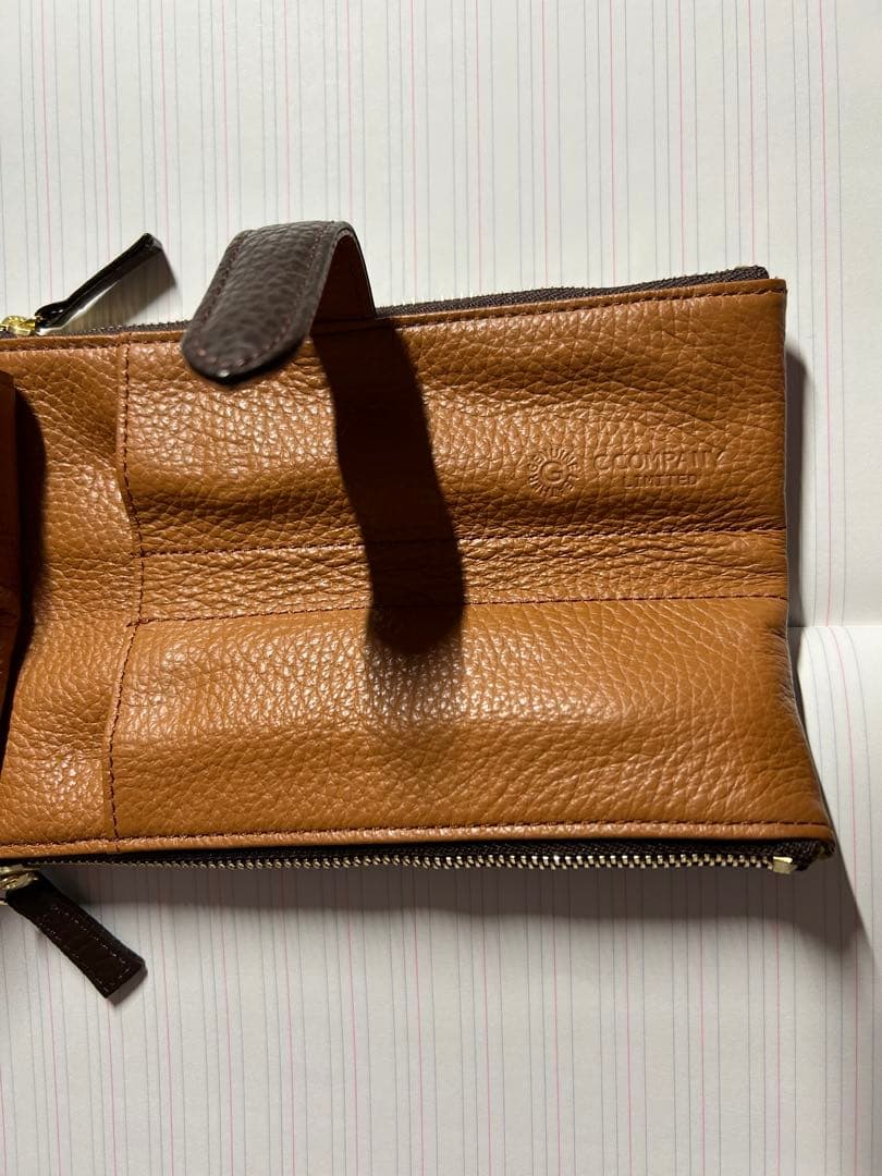 ともこ ルポペンケース 復刻版 ダークブラウン Cカンパニー