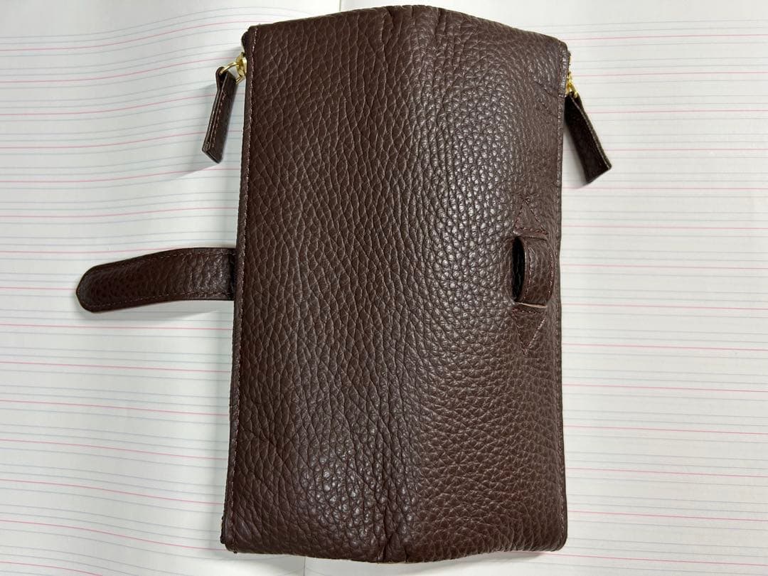 ともこ ルポペンケース 復刻版 ダークブラウン Cカンパニー