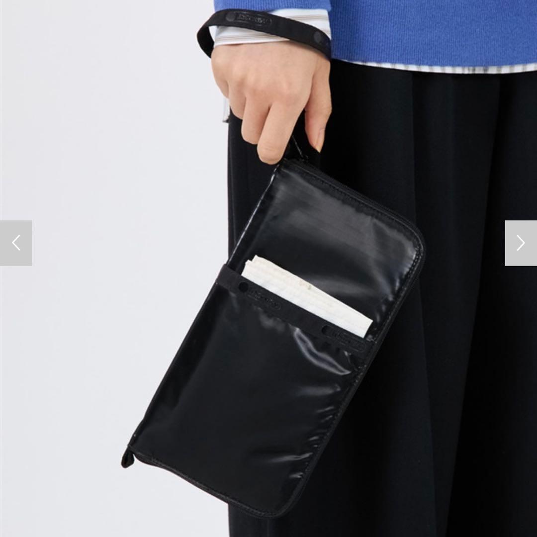 レスポートサック　ひとりっぷ　マスタートラベルウォレット黒　2025年版