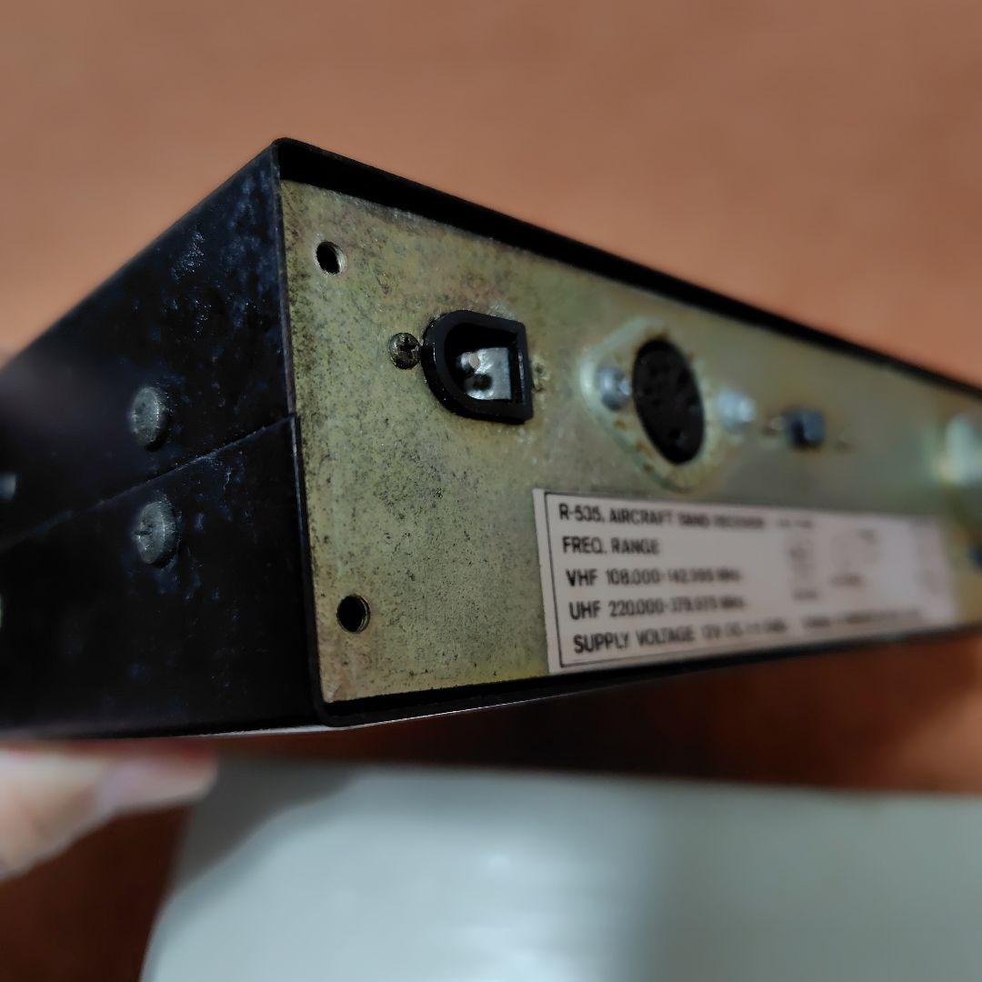 名機 希少 V/UHF エアバンド受信機 R-535 アジア通信工業