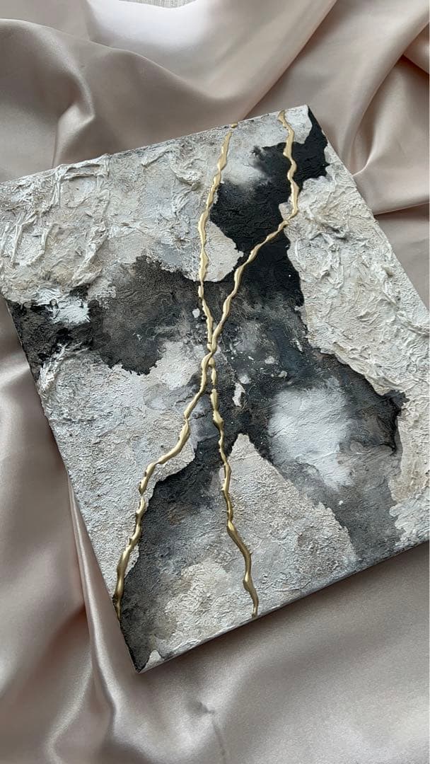 アート/絵画/インテリア/ニュアンス/テクスチャー/水墨画/抽象画/海外/北欧