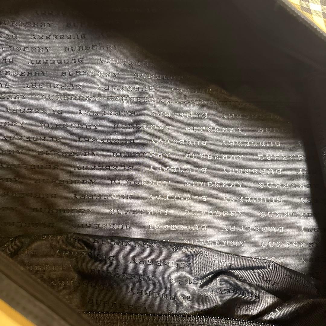 BURBERRY チェック柄 ボストンバッグ