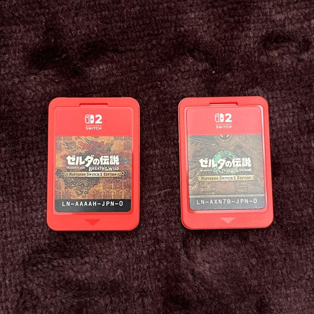 ゼルダの伝説　ブレスオブザワイルド　ティアーズオブザキングダム　ソフト