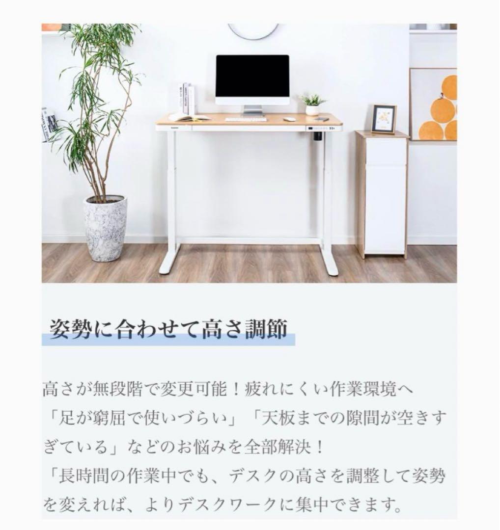 FlexiSpot 電動昇降スタンディングデスク　EW8WM